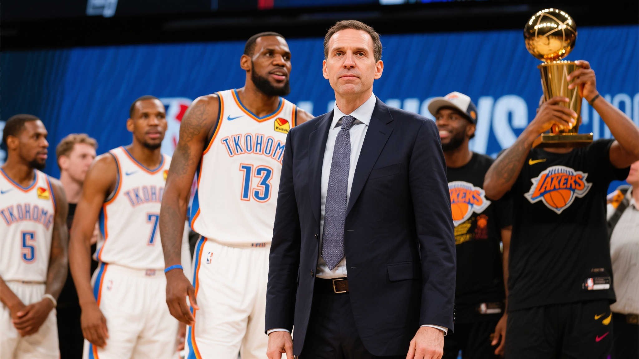 在现代NBA中，小市场球队往往面临更大的困难，无论